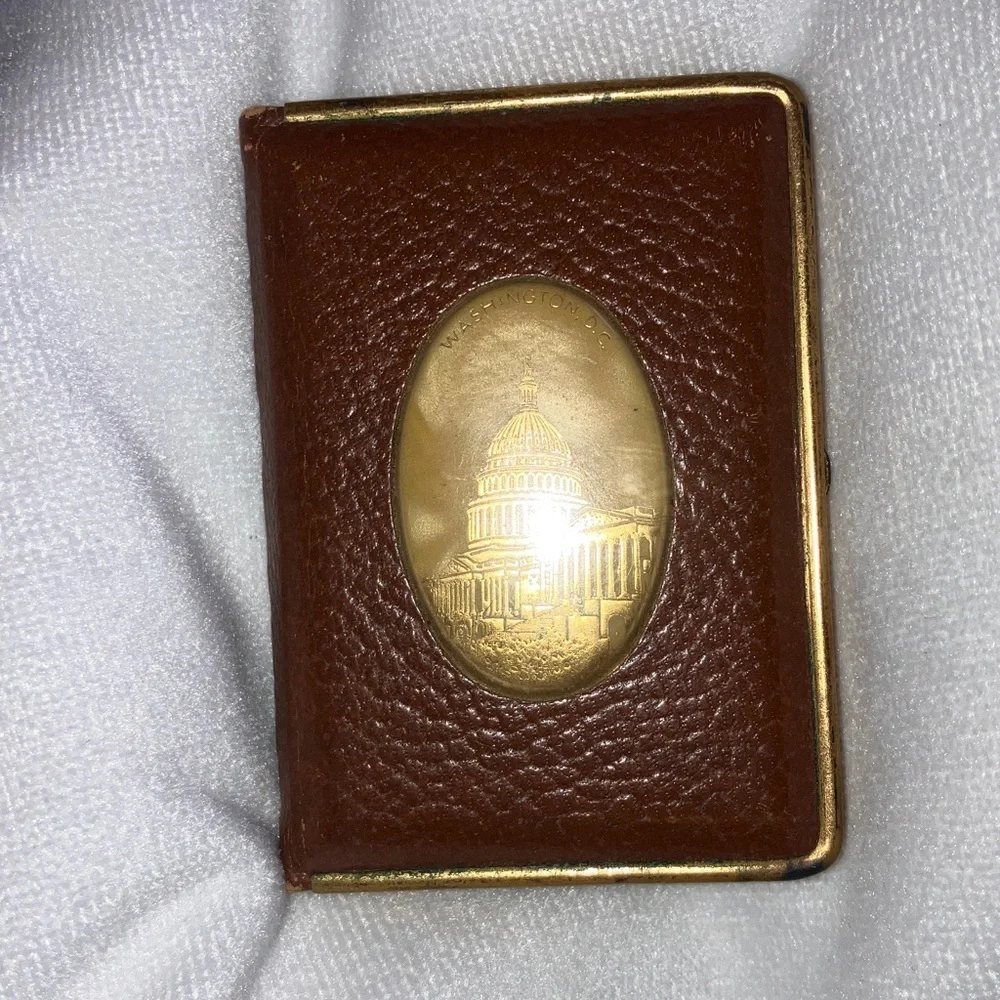 Antique Makeup Compact Mirror - Picture 14 of 15